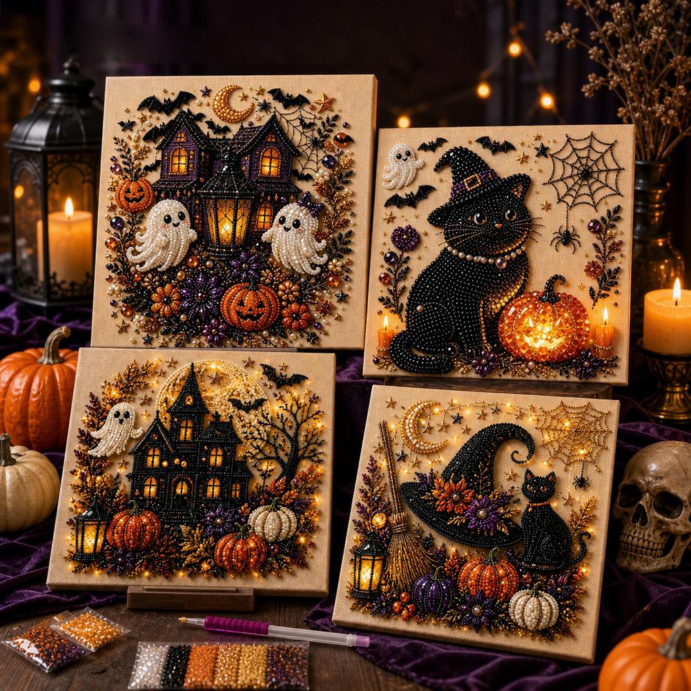 Resin Art Work - 3D 수제 DIY 다이아몬드 페인팅 키트