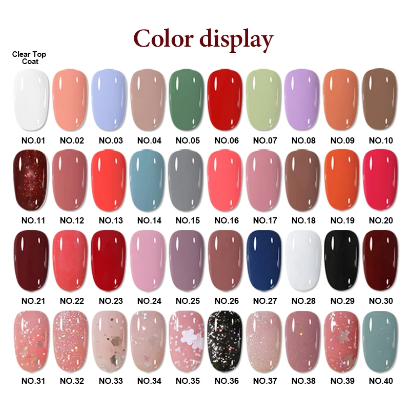 10ml 껍질 벗기기 워터베이스 매니큐어 40 색 매니 - Resin Art Equipment 리뷰 및 가격