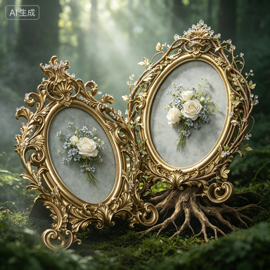 레트로 골드 타원형 레진 사진 액자 - 데스크탑 장식, - Resin Art Wedding Gift 리뷰 및 가격